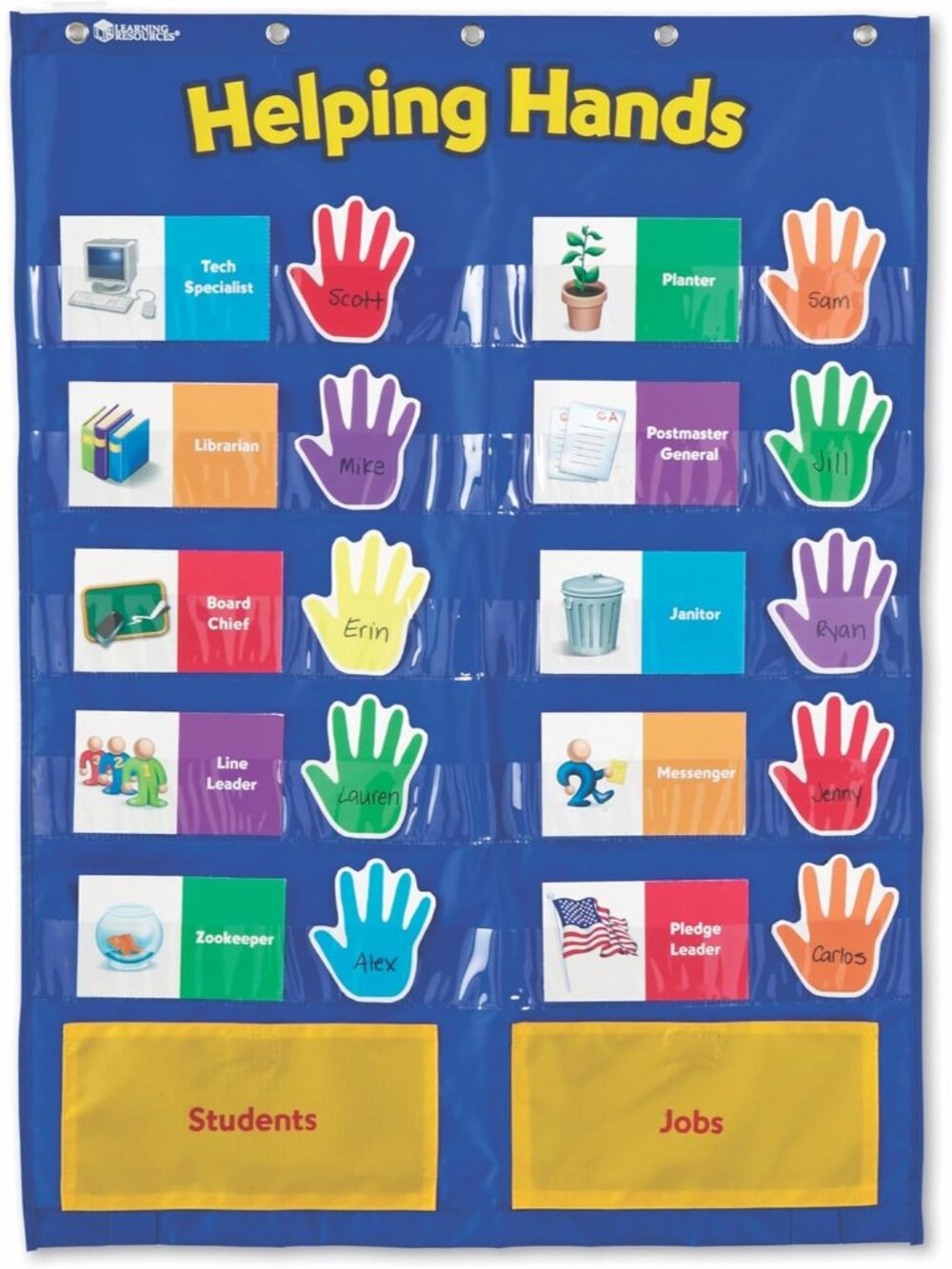 Helping Hands Pocket Chart